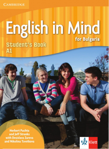 IZZI English in Mind for Bulgaria A1 Students Book
